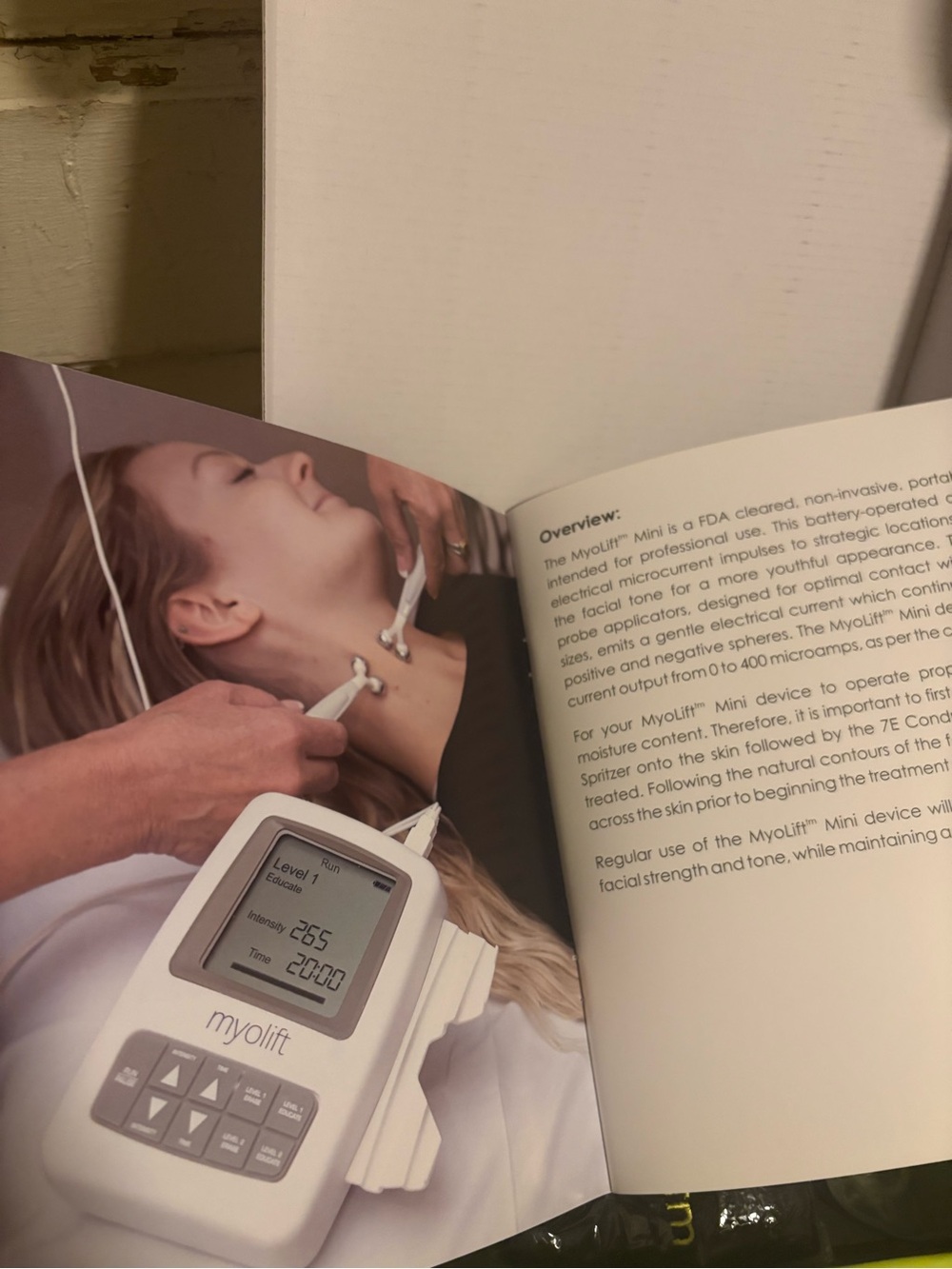Myolift Mini 7e Wellness Microcurrent Facial Stimulation Device EUC - Picture 5 of 14